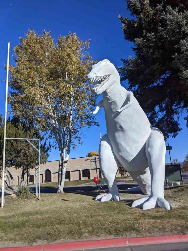 Blank canvas dino