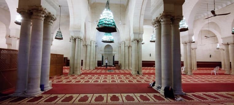 Red carpet laid from wall to wall