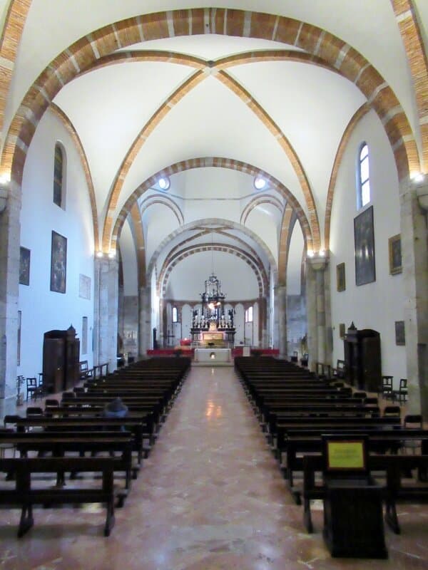 Vista dell'interno
