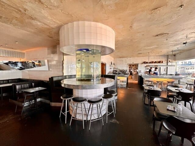 view of the restaurant 