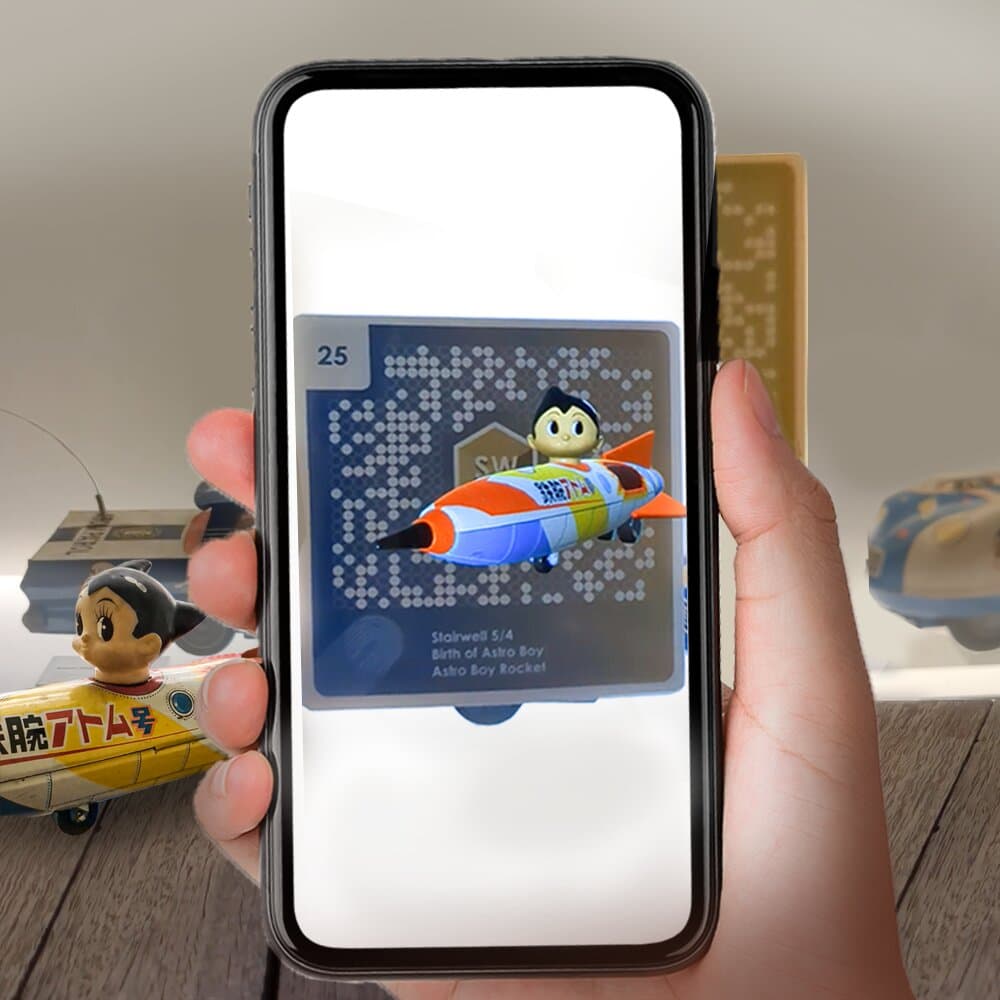 AR Museum Experience available at the MINT Museum of Toys! 