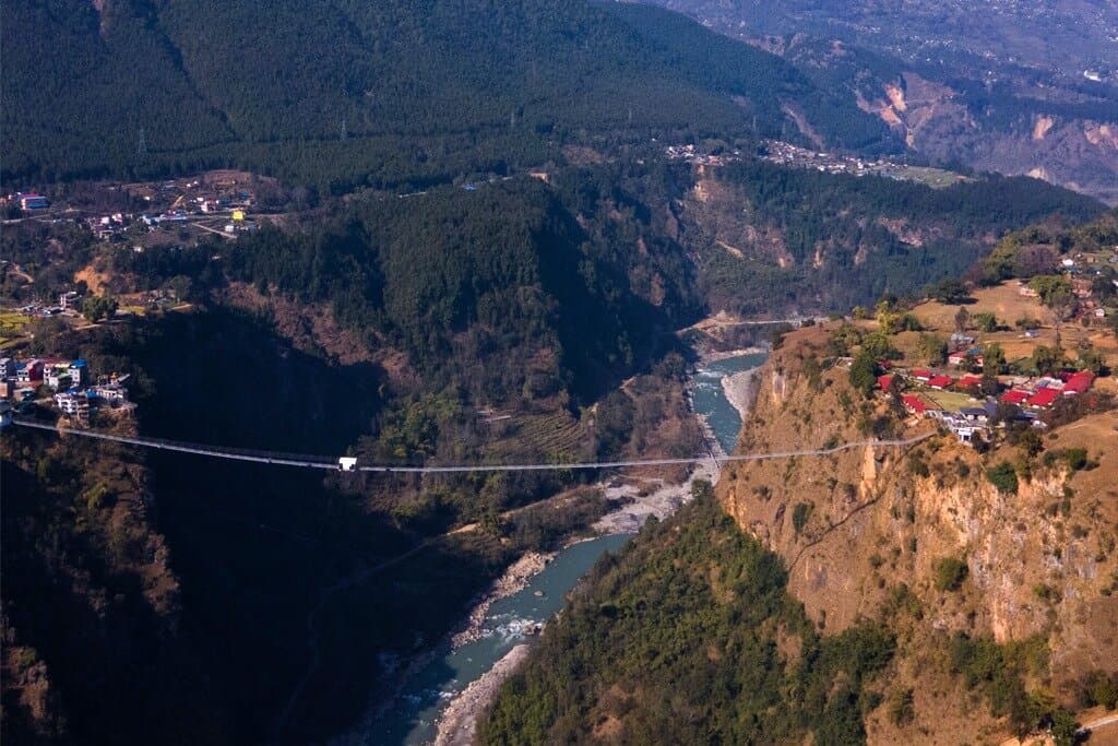 Kushma Suspension Bridge and Bungee Nepal