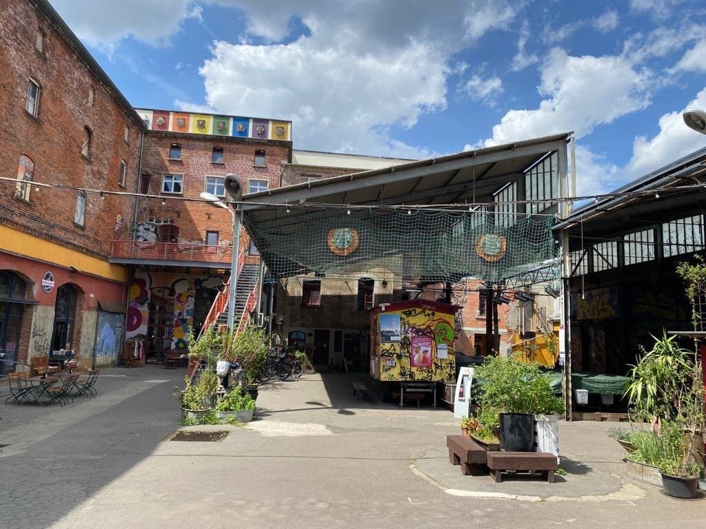 Cooles Ambiente im Industriedenkmal