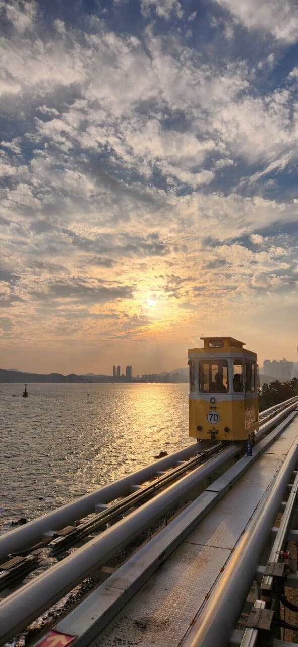 青沙浦(チョンサポ、청사포)より