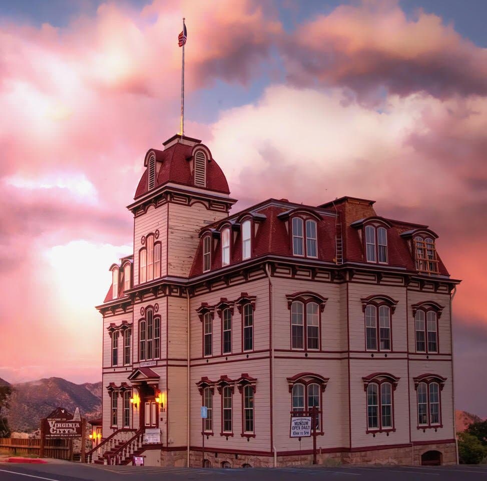 The Fourth Ward School building (from 1876) in Virginia City, NV. 

Photo by Liz Huntington Photography. 