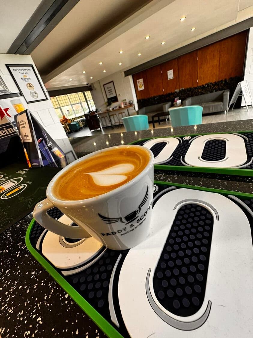 Café & Bar on site with a full license to serve alcohol from 9am until 10pm.