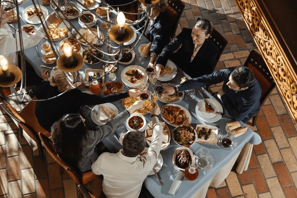 The restaurant's menu fully embodies the essence of Georgian cuisine, which is an integral part of the country's gastronomic culture.