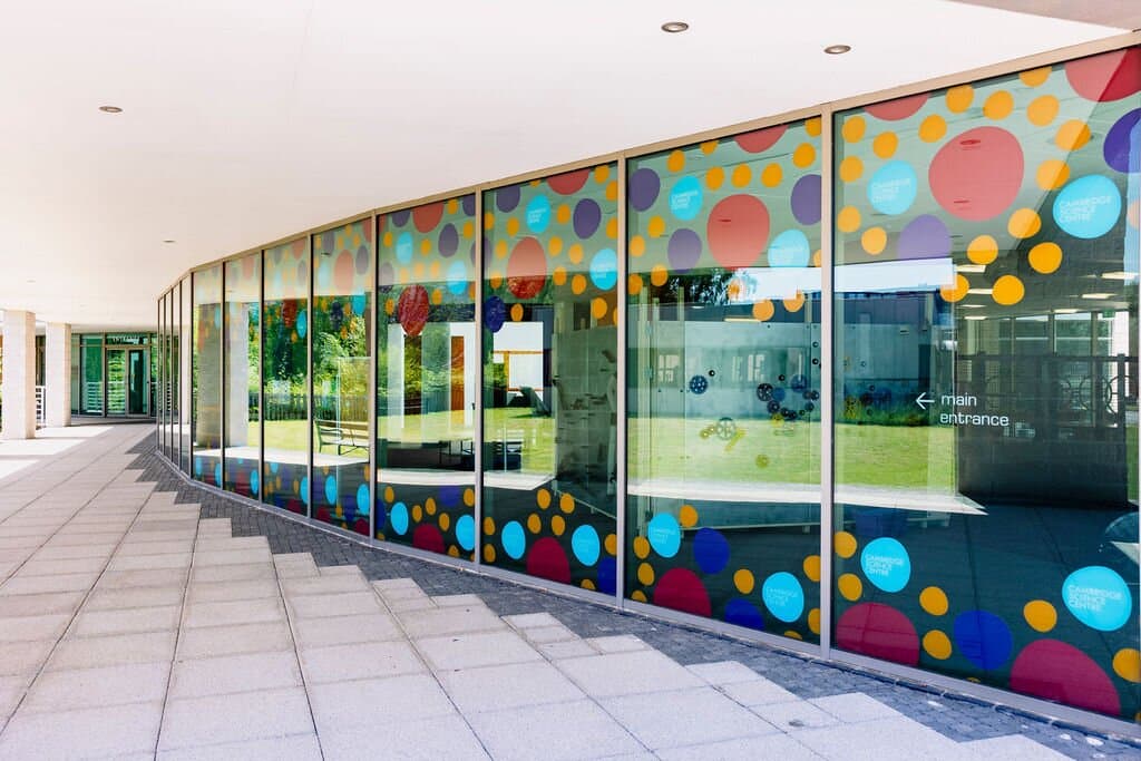 Exterior of Cambridge Science Centre, Cambridge Science Park, Cambridge