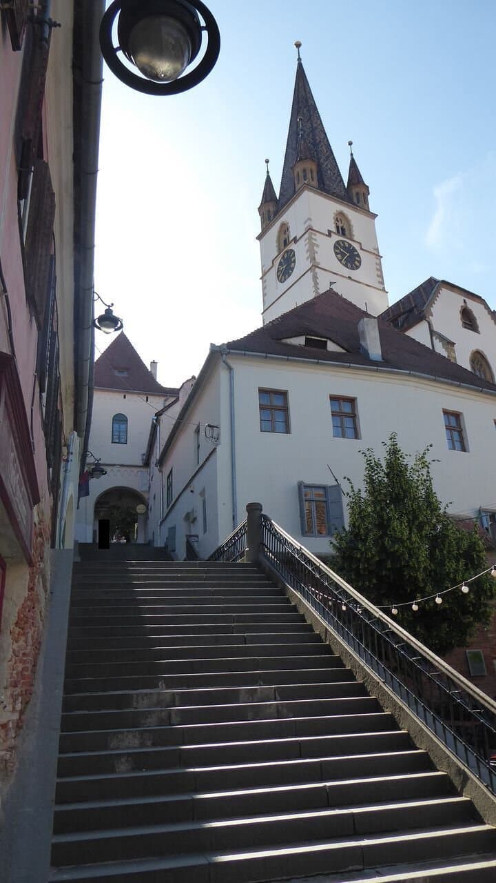Sagturm bzw. Sagstiege bzw. Turnul Scărilor
