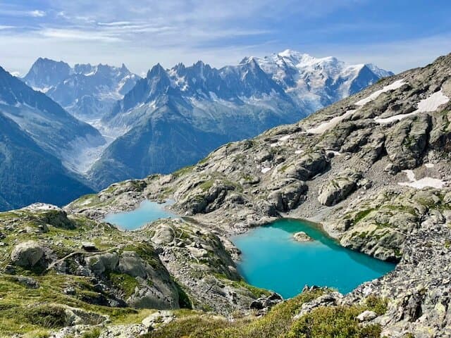 Lac Blanc from above