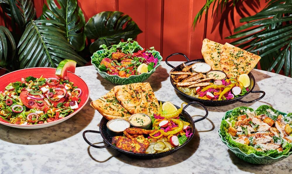 Salads & Shawarmas