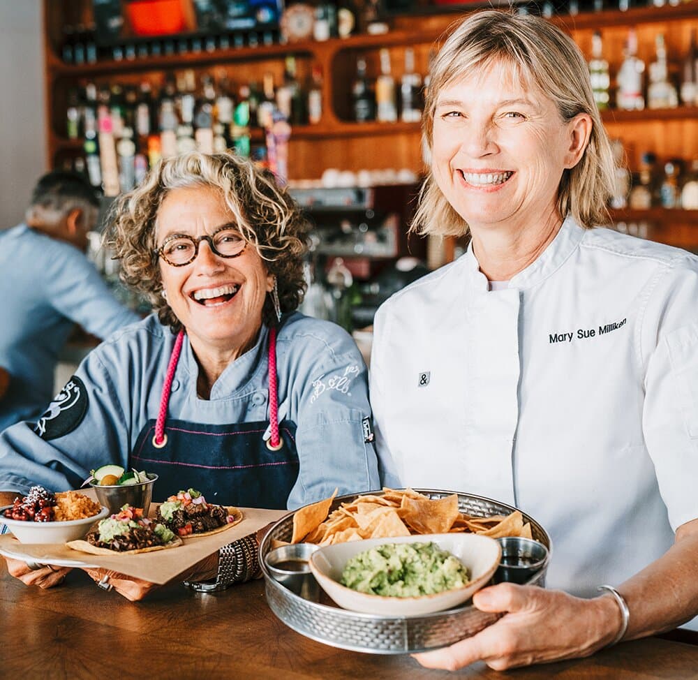 Award winning chef/owners Susan Feniger and Mary Sue Milliken