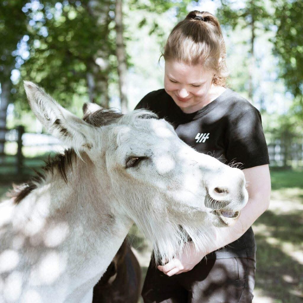 Our dearest donkey Helmi