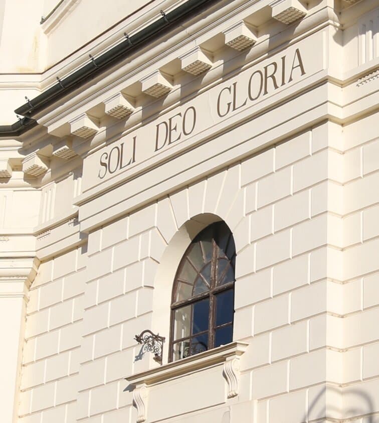 Vue extérieure de cette église
