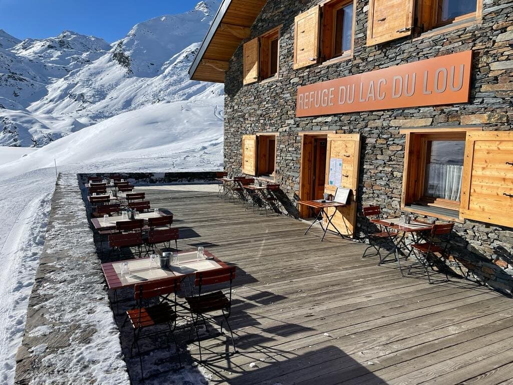 Le refuge en hiver