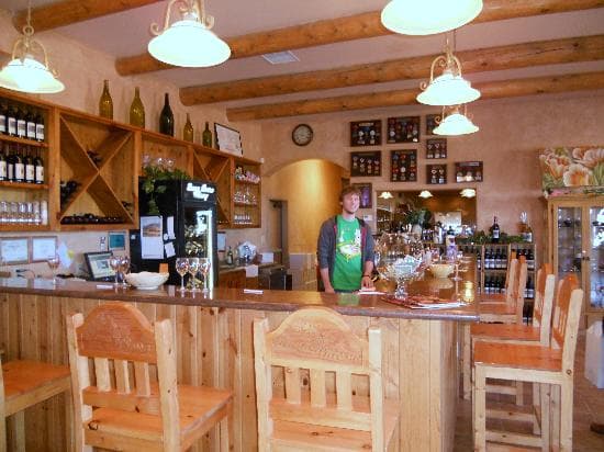 Spacious tasting room and free tastes