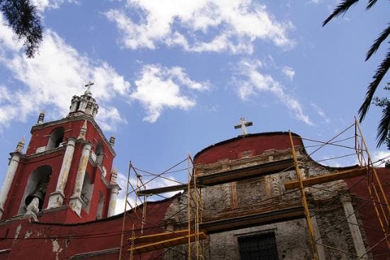 La iglesia principal del pueblo.