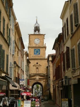 Street nearby the Museum of Nostradamus, Salon-de-Provence