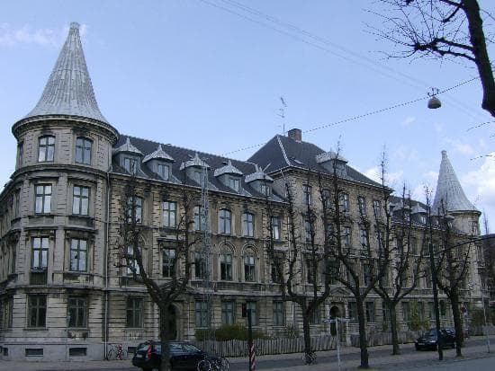 Mansions along Frederiksberg Alle, Copenhagen