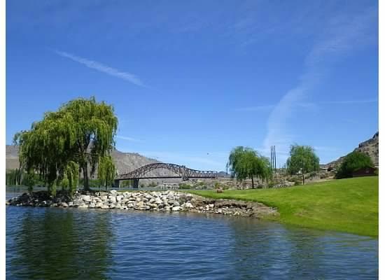 view from the boat dock
