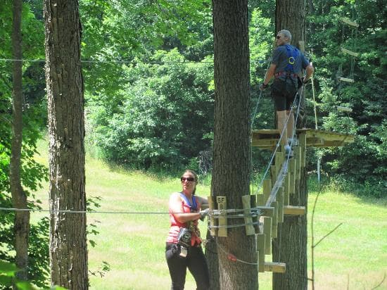 Yellow course obstacle
