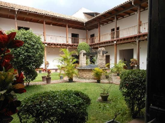 Courtyard at the gallery