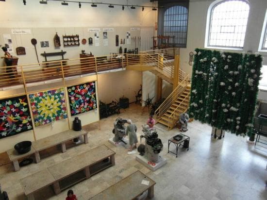 veduta dall'alto della sala principale
