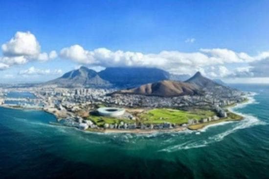 Cape Town with Table Mountain & Signal Hill
