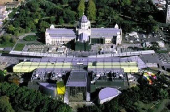 The hall building of museum
