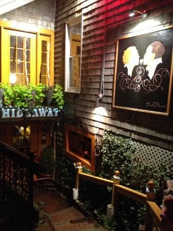 Down the Steps to the HideAway