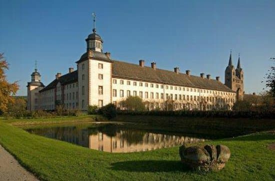 Aussenansicht von Schloss Corvey