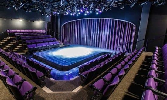 The theatre is an intimate space with only 168 seats.