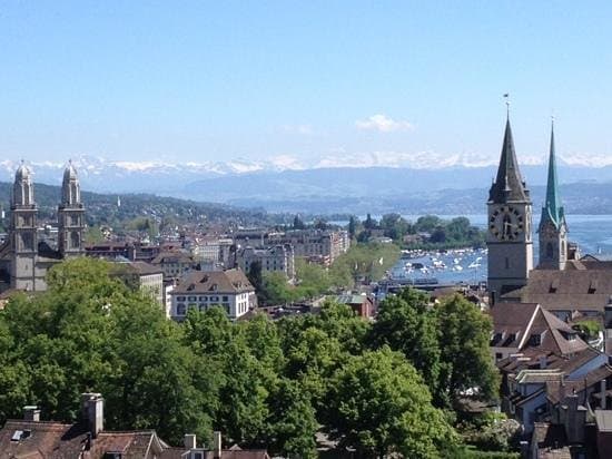 Panoramic view from observatory