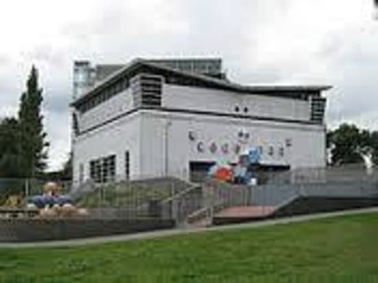 Adventure playground outside the front of the Catalyst