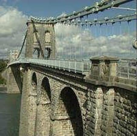 The Menai Suspension Bridge