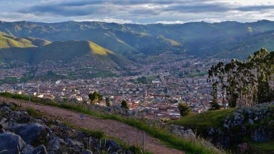 View of Cusco below