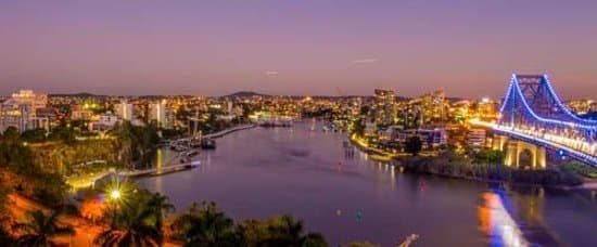 Brisbane River from Story Bridge