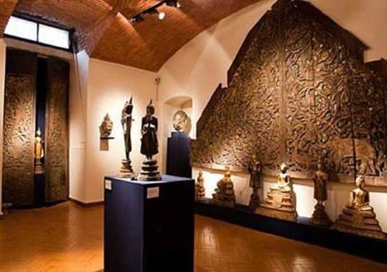 Le sale dedicate all'arte Buddhista e arti asiatiche