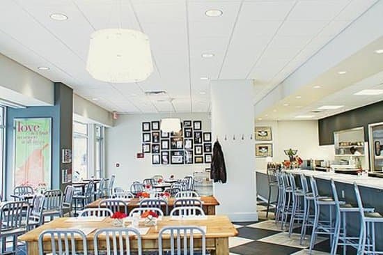 The dining room at the 49th and Pennsylvania location