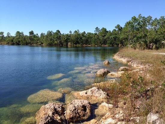 lake at long pine key trail