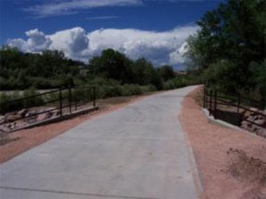 Pikes Peak Greenway Trail in Colorado Springs, CO