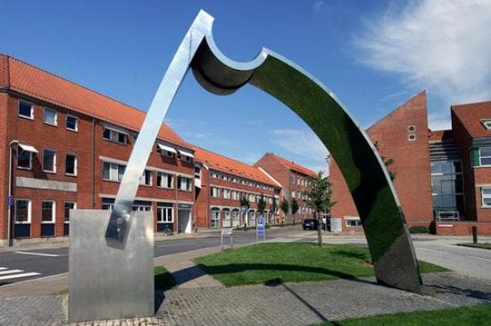 Randers 1. byport skulptur