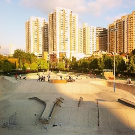 Vista da pista