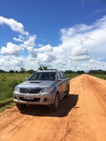 Vehicle used on regular private tours.