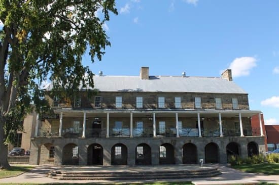 Our building from Officer's Square!