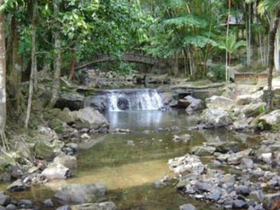Waterfall in Bukit Wang Recreational Forest