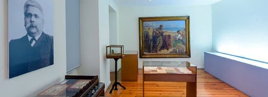 Sala dedicado a Augusto Goltz de Carvalho, senhor muito importante para as gentes de Buarcos