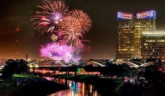 Fort Worth's Fourth celebrates features the largest fireworks show in North Texas!