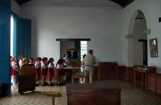 Interior de la Casa Natal de Calixto García