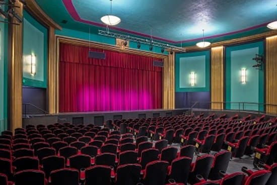 Beautiful interior of 1930's era STATE THEATRE in Auburn CA. Restored in 2013, reopened in 2014. Great location for music, performing arts, local civic events, regional entertainment by performing arts non-profits. High quality independent films, docs, bio-pics. Operated and managed by non-profit Auburn State Theatre. This building has been a centerpiece of Auburn since it opening in December 1930.